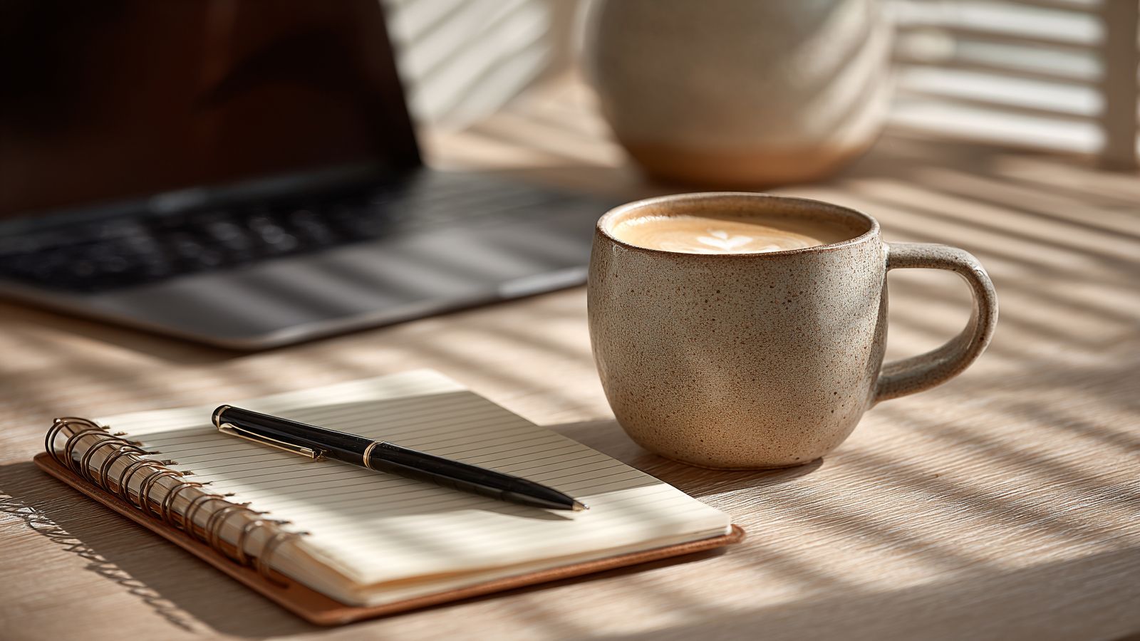 Engineering workspace with notebooks, code printouts and architectural sketches