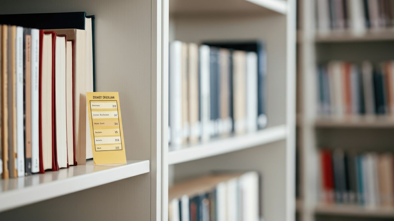 Organised engineering notebooks labelled by topic area